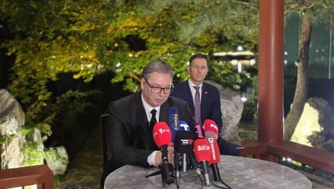 VUČIĆ POSLE SASTANKA SA SIJEM: Ponosam sam na Srbiju, verujem da su nam vrata širom otvorena