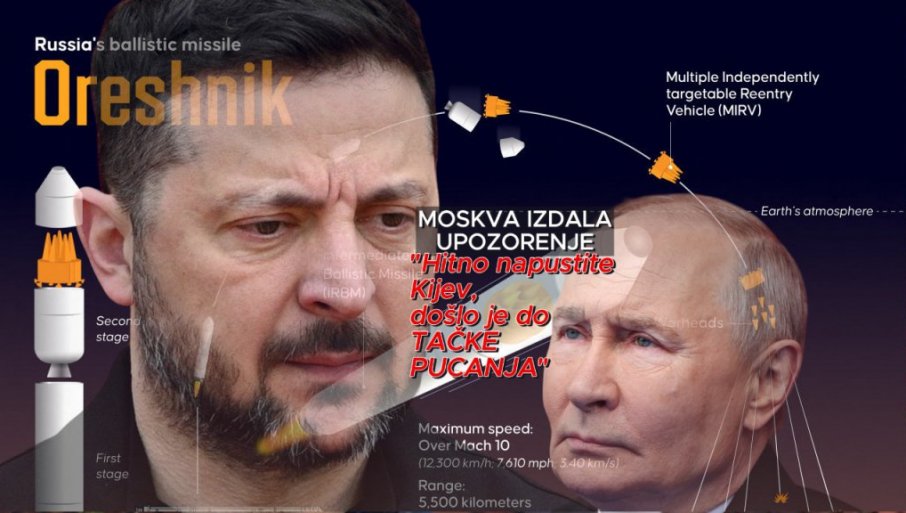 РУСИ ИЗДАЛИ ХИТНО УПОЗОРЕЊЕ КИЈЕВУ: Напустите украјинску престоницу - дошло је до тачке пуцања