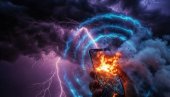 Metereolozi upozoravaju: Tokom grmljavine mobilni telefon može da eksplodira