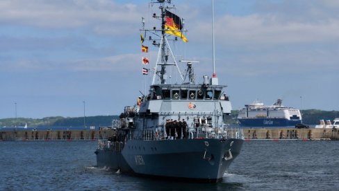 НЕМАЧКА МОРАНРИЦА ШПИЈУНИРА РУСЕ: Извиђачки брод Осте послат у мисију на Балтику