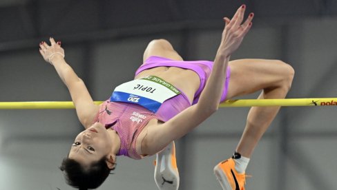 BRAVO! Angelina Topić otvorila sezonu trećim mestom na jednom od najjačih atletskih nadmetanja na svetu!