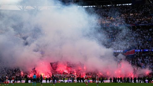 PRENOS, PSŽ - ARSENAL: Policija, stativa, golovi, drama! Burno finale Lige šampiona ušlo u produžetke!