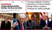 ТРАМП И ВУЧИЋ ВЕСТ БРОЈ ЈЕДАН У ХРВАТСКОЈ! Комшилук у очају, медији брује због поступка америчког председника (ФОТО)