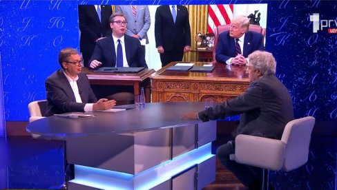 VUČIĆ O TRAMPOVOJ REAKCIJI NA INTERVJU: Poštovane su nezavisne zemlje koje samostalno i suvereno donose svoje odluke, koje rastu