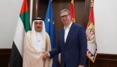 VUČIĆ POSLE SASTANKA SA GOBAŠEM: UAE jedan od najznačajnijih partnera Srbije (FOTO)