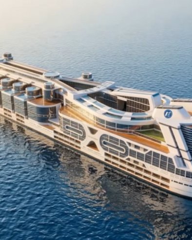 ПЛУТАЈУЋИ ГРАД КОЈИ НЕЋЕ НИГДЕ ПРИСТАЈАТИ: Прима 80.000 људи, дуг преко 1,5 километар, а вреди 13 милијарди евра (ВИДЕО)