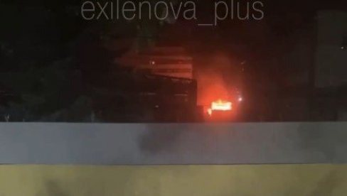DRONOVI NAPALI NAJVEĆI RUSKI NAFTNI TERMINAL: Odjekuju snažne eksplozije, vatra guta sve pred sobom (FOTO/VIDEO)