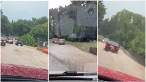 ULICE POD VODOM, VETAR NOSIO SVED PRED SOBOM: Snažno nevreme poharalo Hrvatsku (VIDEO)