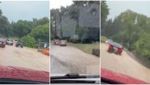 УЛИЦЕ ПОД ВОДОМ, ВЕТАР НОСИО СВЕД ПРЕД СОБОМ: Снажно невреме похарало Хрватску (ВИДЕО)