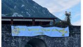 U najvećim uporištima crnogorskih ustaša i hrvatske SOA osvanule uvrede na Vučićev račun (FOTO)