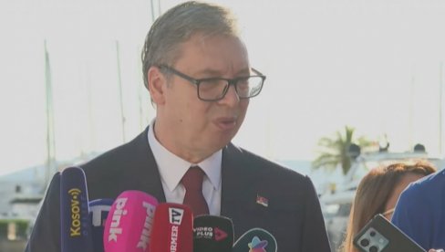 ВУЧИЋА ОЧЕКУЈУ БРОЈНИ ДИПЛОМАТСКИ СУСРЕТИ: Макрон, Урсула фон дер Лајен...