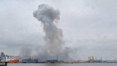 ВЕЛИКА ЕКСПЛОЗИЈА КОД НАФТНОГ ТЕРМИНАЛА: Опкољено подручје, активиран план црвена интервенција,  дима изнад Констанце (ВИДЕО)