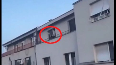 БРУКА И СРАМОТА: Блокадерка гађала флашом вернике који су били у реду за целивање појаса Пресвете Богородице (ВИДЕО)
