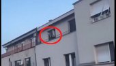 БРУКА И СРАМОТА: Блокадерка гађала флашом вернике који су били у реду за целивање појаса Пресвете Богородице (ВИДЕО)