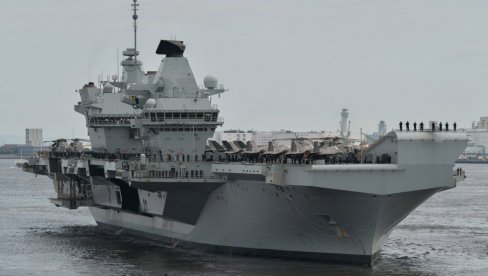 NOVA BRUKA BRITANSKE MORNARICE: Ponovo se pokvario najveći ratni brod