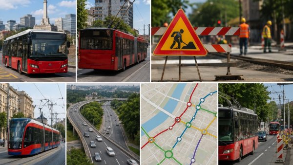 ОВЕ ЛИНИЈЕ ГСП-А СЕ МЕЊАЈУ ЗБОГ РАДОВА: Одлука на снази до 13. јула