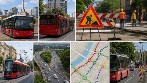 OD NOVOG BEOGRADA DO ZVEZDARE: Radovi menjaju trase javnog prevoza, proverite svoju liniju