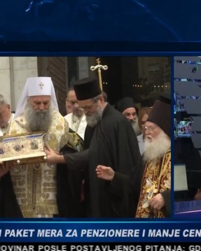 СВЕТИЊУ НЕ МОЖЕТЕ ДА ПЛАТИТЕ Вучић о срамним лажима: Појас Богородице је био ту захваљујући игуману Ватопеда и патријарху Порфирију