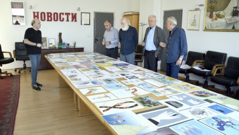 ANTIRATNI POTEZ PEROM: Ovo su najuspešniji radovi na 58. konkursu za najbolju novinsku karikaturu Pjer, Večernjih novosti (FOTO)