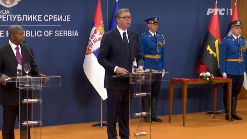 DIVILI SMO SE JUNACIMA ANGOLE Vučić ugostio Lorensa: I kao deca znali smo sve o hrabroj borbi angolskog naroda (VIDEO)