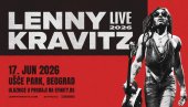 BEOGRAD ODBROJAVA DANE DO DOLASKA NAJVEĆEG ROCKSTARA! Lenny Kravitz na Ušću: Spremite se za rok spektakl decenije 17. juna