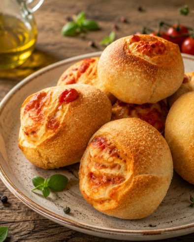 ПИЦА БОМБИЦЕ: Са парадајзом и моцарелом