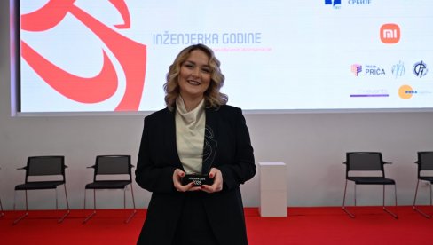Горана Радовановић проглашена за „Инжењерку године“ за 2026. у Србији