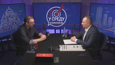VUČIĆ GOST RADIO BEOGRADA: Predsednik Srbije o svim najvažnijim temama (VIDEO)