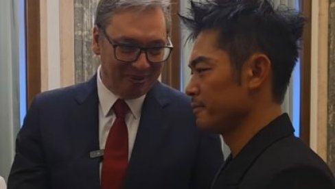 VUČIĆ UGOSTIO SVETSKOG ŠAMPIONA Mali: Izgubio sam od Lin Dana, ali Srbija je pobedila