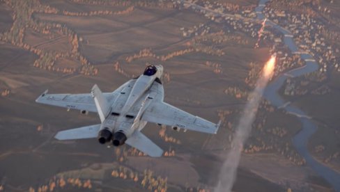SRUŠIO SE AMERIČKI VOJNI AVION: Izbio veliki šumski požar (FOTO)