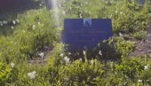 NADGROBNA PLOČA MAJCI HRABROST U KOROVU I TRAVI: Na seoskom groblju u Komlencu leži na zemlji, bez opela i sveće, godine rođenja... (FOTO)
