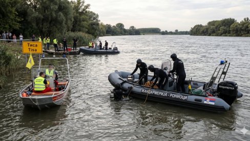 ТРАГИЧАН КРАЈ ПОТРАГЕ КОД СЕНТЕ: Пронађена тела мушкараца који су испали из чамца на Тиси
