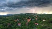 РХМЗ ОД ЈУТРОС НИЖЕ УПОЗОРЕЊА: У наредна два сата ови делови Србије биће на удару пљускова са грмљавином