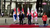 ВУЧИЋ У ПОСЕТИ ГРУЗИЈИ: Председник Србије дочекан уз војне почасти и црвени тепих, следе важни састанци (ВИДЕО)