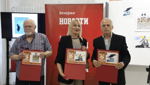 PJER JE ŽIV, ŽIVEO PJER: Uručene nagrade na 58. konkursu karikature koje tradicionalno organizuju “Večernje novosti” (FOTO)