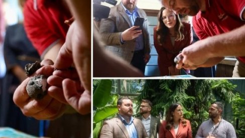 DOBAR STATUS ZAŠTIĆENIH VRSTA JE ODGOVORNOST I DUŽNOST: Ministarka Pavkov obišla bele čiope koje su prstenovane i Botaničku baštu