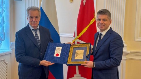 ГУЈОН ЗАПОЧЕО ПОСЕТУ РУСКОЈ ФЕДЕРАЦИЈИ: Први састанак са председником Комитета за спољне везе Санкт Петербурга