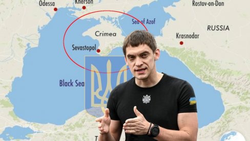 Od Krimskog poluostrva napravićemo - ostrvo! Šokantna poruka ukrajinskog ministra odbrane