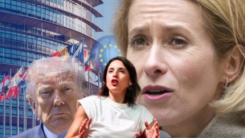 ШАМАР УСРЕД ЕВРО ПАРЛАМЕНТА Ирена испрозивала Кају Калас и запевала: Доналде, господине Геноцидни - срећан ти рођендан (ВИДЕО)