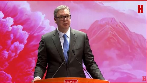 VUČIĆ NA OTVARANJU IZLOŽBE SINHUE O PRIJATELJSTVU SRBIJE I KINE: Prirodu onoga ko je snažniji i uspešniji ne možete da zaustavite (VIDEO)