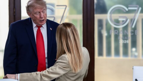 БУРНА НАЈАВА НАТО САМИТА: Трамп понижава Ђорђу Мелони