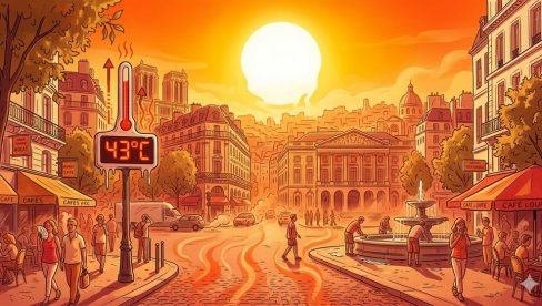 U Nemačkoj danas izmerena rekordna temperatura od 41,3 stepena Celzijusa