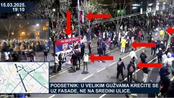 РАЗОТКРИВАЊЕ МОНСТРУОЗНЕ ЗАВЕРЕ: РТС објавио реконструкцију догађаја од 15. марта (ВИДЕО)