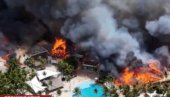GORI LUKSUZNI HOTEL, U OGROMNOM POŽARU POGINULA ŽENA: Evakuisano 1700 turista u letovalištu koje Srbi obožavaju (FOTO/VIDEO)
