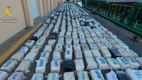 REKORDNA ZAPLENA DROGE U SALVADORU: Preko 6,5 tona kokaina oduzeto tokom dve pomorske operacije u Tihom okeanu