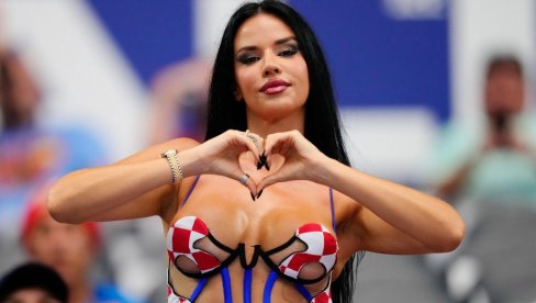 УЗДИСАЛА ЦЕЛА ПЛАНЕТА! Најпознатија хрватска навијачица полугола стигла на Светско првенство! (ФОТО)