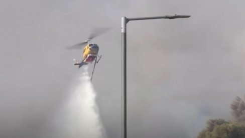 VATRA GUTA SVE PRED SOBOM VEĆ 16 SATI: Brojni vatrogasci na terenu, saobraćaj obustavljen