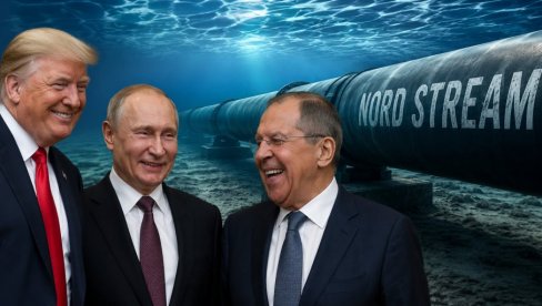 ПАКЛЕНИ ПЛАН ПУТИНА И ТРАМПА Лавров паралисао Европу: Американци нам открили да купују европски део Северног тока