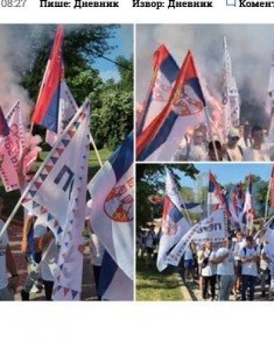 СРПСКИ НАРОДЕ, ПРЕДСЕДНИЧЕ ВИДИМО СЕ У БЕОГРАДУ Новосађани кренули пешице пут престонице с Петроварадина! (ФОТО/ВИДЕО)