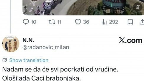 BLOKADERI NE MENJAJU METODE! Prete građanima koji pešače na skup u Beogradu